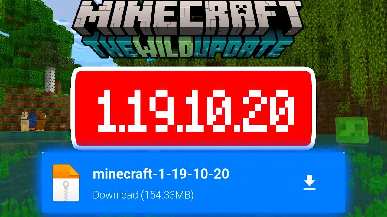 SAIU ATUALIZAÇÃO DO MINECRAFT PE 1.19.20 OFICIAL - Minecraft Bedrock Mcpe 
