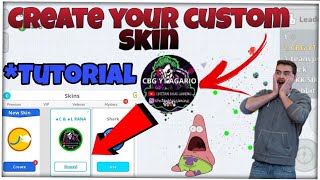 How to create custom skin in agario mobile | Agario Custom skin Tutorial #cbgytagario #agario #cbg screenshot 5