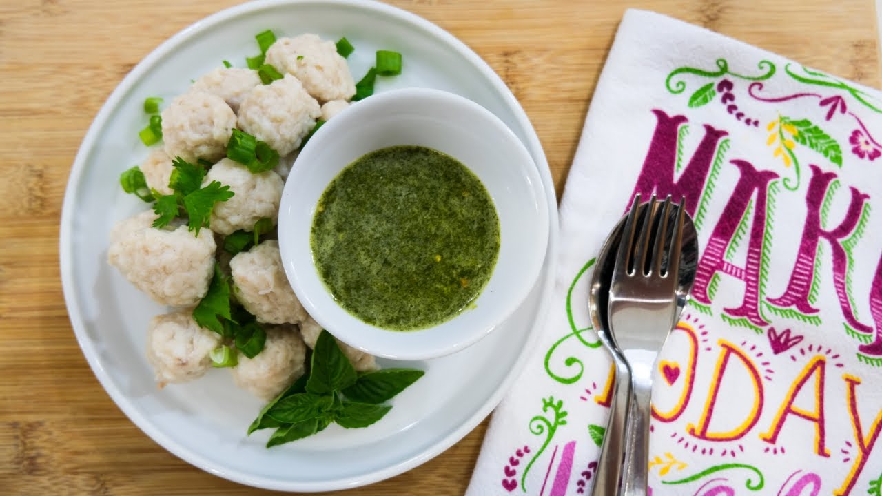 Homemade Fish Balls and Dipping Sauce - Episode 223