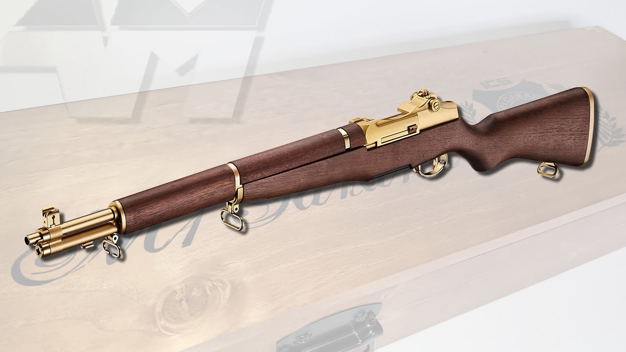 ICS M1 GARAND LIMITED EDITION GOLD / Airsoft Unboxing YouTube