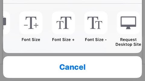 How To Change Font Size (Larger Or Smaller) In Safari On Your iPhone & iPad (NO JAILBREAK)