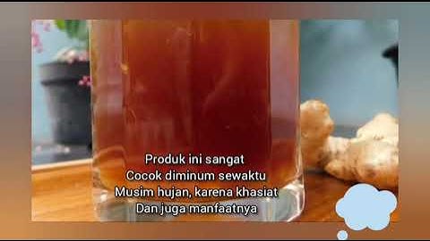 Video Promosi Produk Wedang Jahe