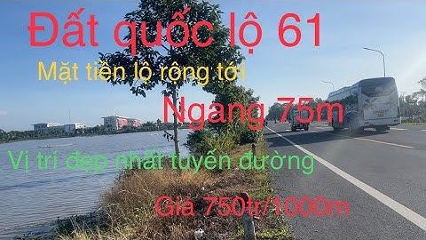 Đất ruộng quốc lộ 61 gần Tp Vị Thanh giá 750tr/1000m