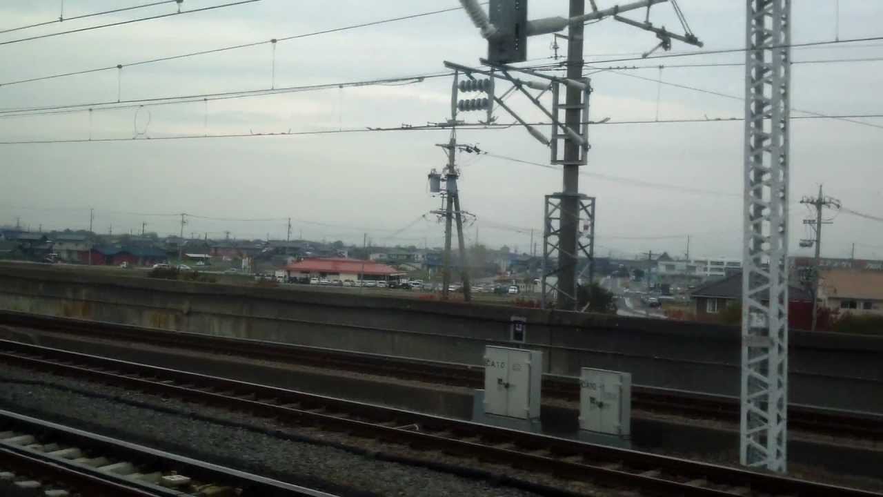 300系ひかり509号 岐阜羽島発車（車内走行音）Shinkansen Hikari