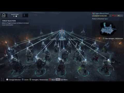 Shadow of Mordor - Killing ALL Orc Captains at once.