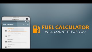 Fuel Calculator [Free Android App] screenshot 1