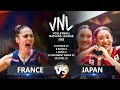 France Vs Japan Women S VNL 2025 