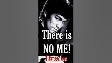 Bruce Lee - Non Duality Enlightenment! #nonduality #awakeness