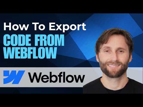 How to Export Code from Webflow [Full Guide 2026]