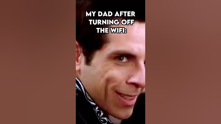 My dad after turning off the wifi 😂