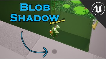How To Make a Blob shadow In Unreal Engine 5 - UE5 3D Platformer Beginner Tutorial (Remastered)