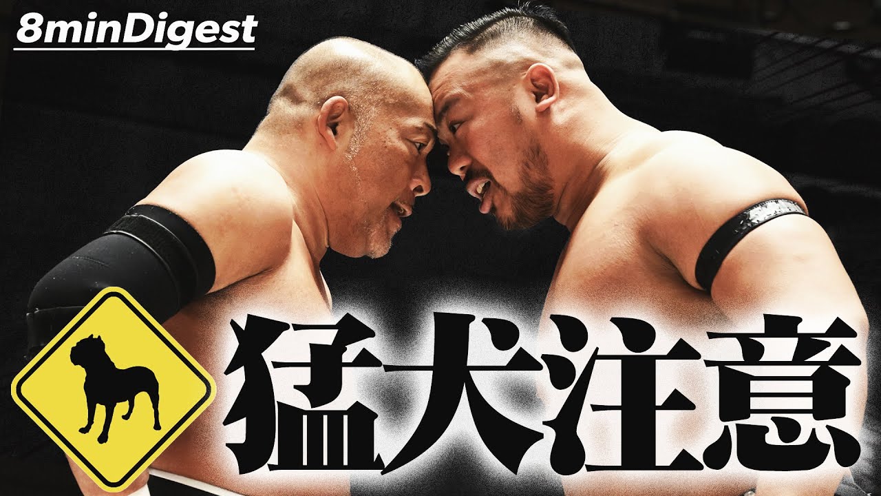 【真っ向勝負】新日本・石井智宏がバチバチの大熱戦！飯野雄貴も一歩も引かず壮絶なチョップ合戦に！！見応え満点のヘビー級の肉弾戦＜DDT Archives＞