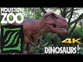 Dinosaurs at the Houston Zoo in 4K