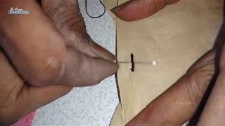 Hook loop Stitching | hook eye Stitching | Blouse Hook Loop | To Know Everything