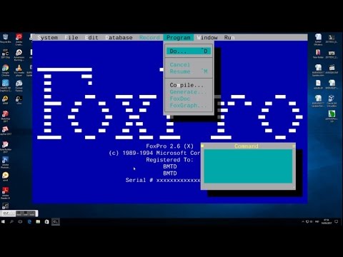 Video: Cara Menjalankan Program Di DOS