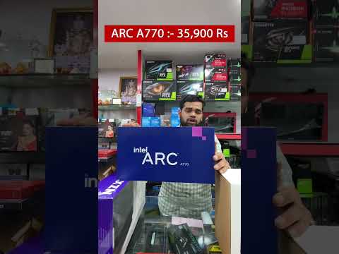 Intel ARC A770 Gaming Pc build in India | i7-12700K  #shorts  #pcbuildshorts