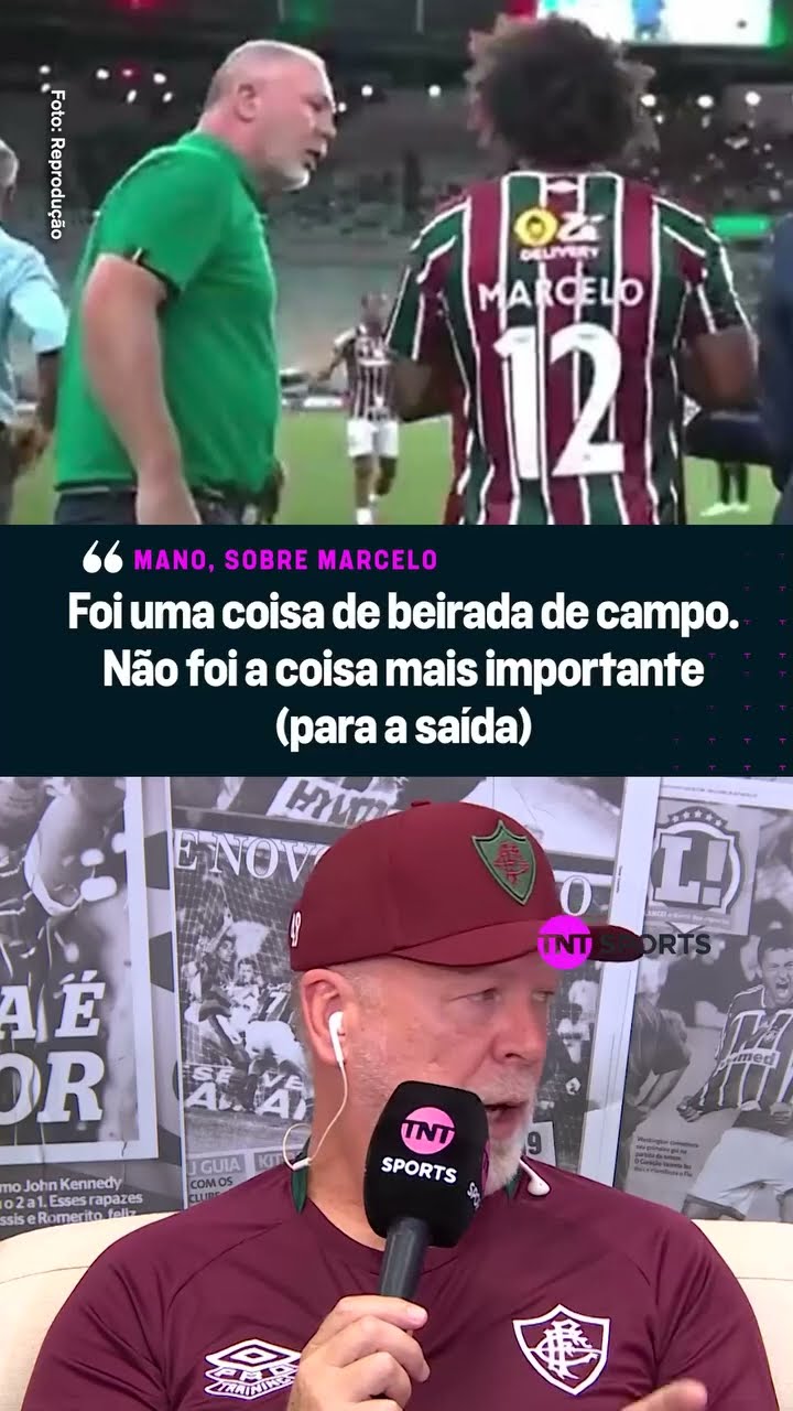 TRETA ENTRE MARCELO E MANO MENEZES? O TÉCNICO ABRIU O JOGO SOBRE A SITUAÇÃO! #shorts