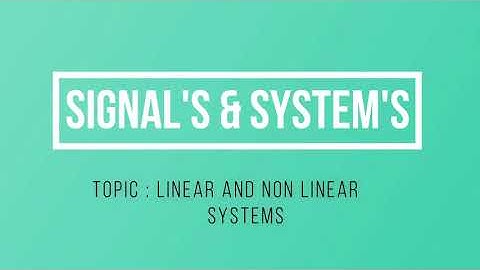 27. SHORTCUT TRICK FOR LINEARITY | SIGNALS AND SYSTEMS | GATE ECE FULL LENGTH SERIES WITH NOTES |LWC