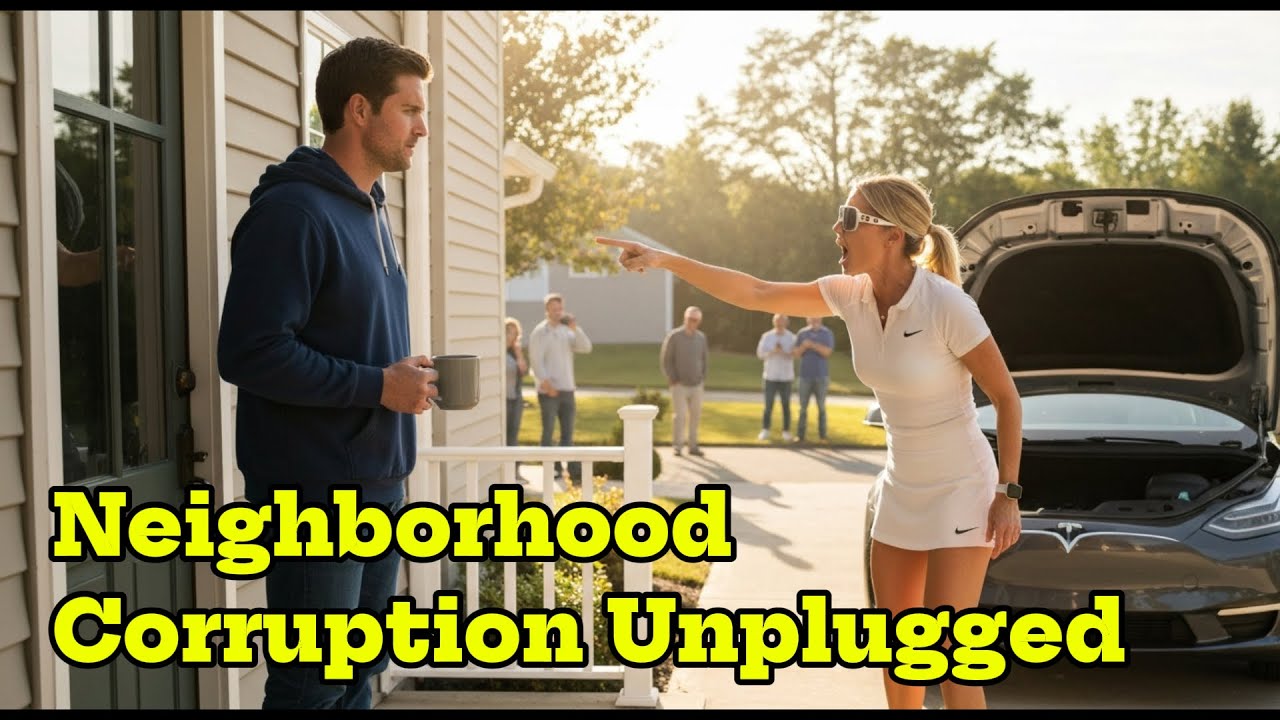 HOA Karen Kept Stealing Power to Charge Her Tesla — So I Installed a Power Surge Fried Her Battery!