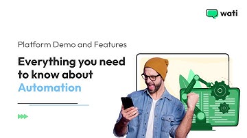 Automation - How to build Chatbots on WhatsApp without code? - WATI.io - Powered by WhatsApp API