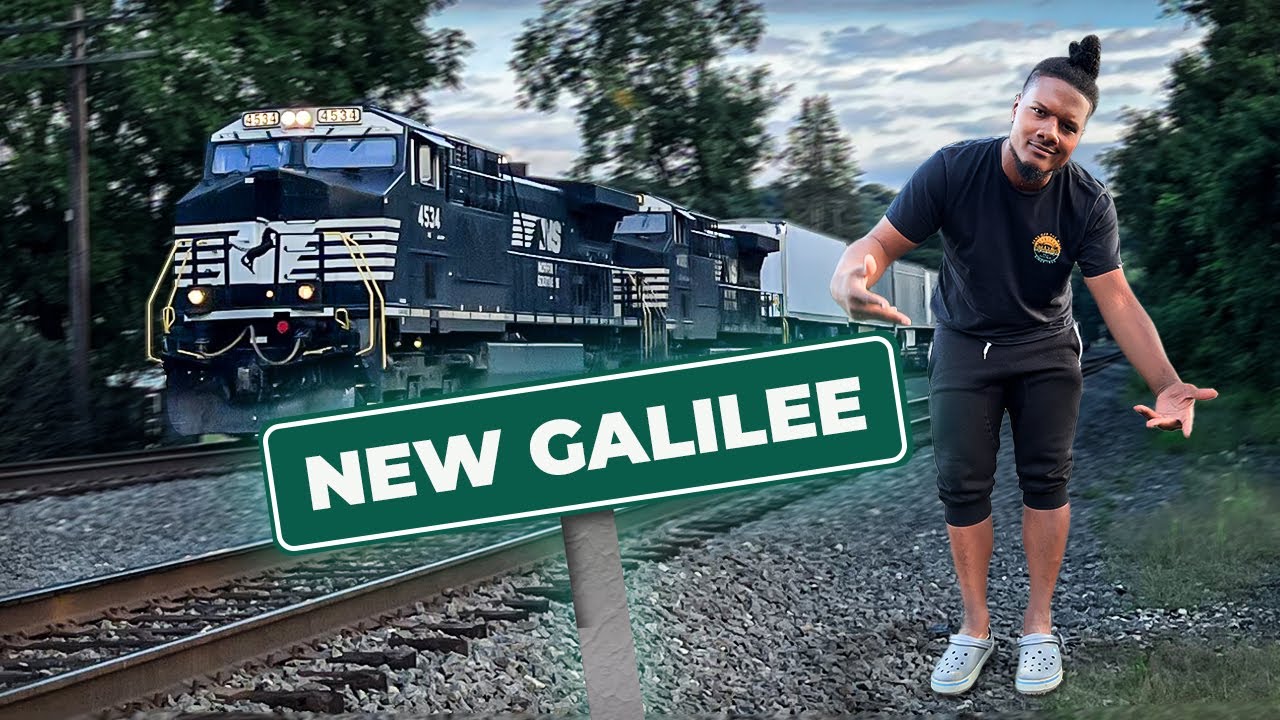 Railfan Friday Episode10 New Galilee, Pennsylvania YouTube