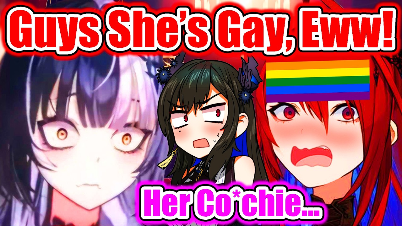 Shiori Called Out Liz for being TOO GAY on Stream 【HOLOLIVE EN】