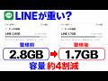 【LINEが重い人へ】まずはこの数字を確認！容量を約4割減らした整理方法