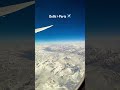 View of Himalayas from flight! #himalayas #incredibleindia #kashmir #leh #ladakh #flight #mountains