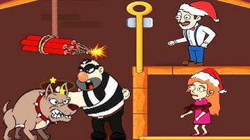 Home Pin - Pull Him Out - How To Loot - All Levels Solution 201-240- Android Gameplay Walkthrough HD