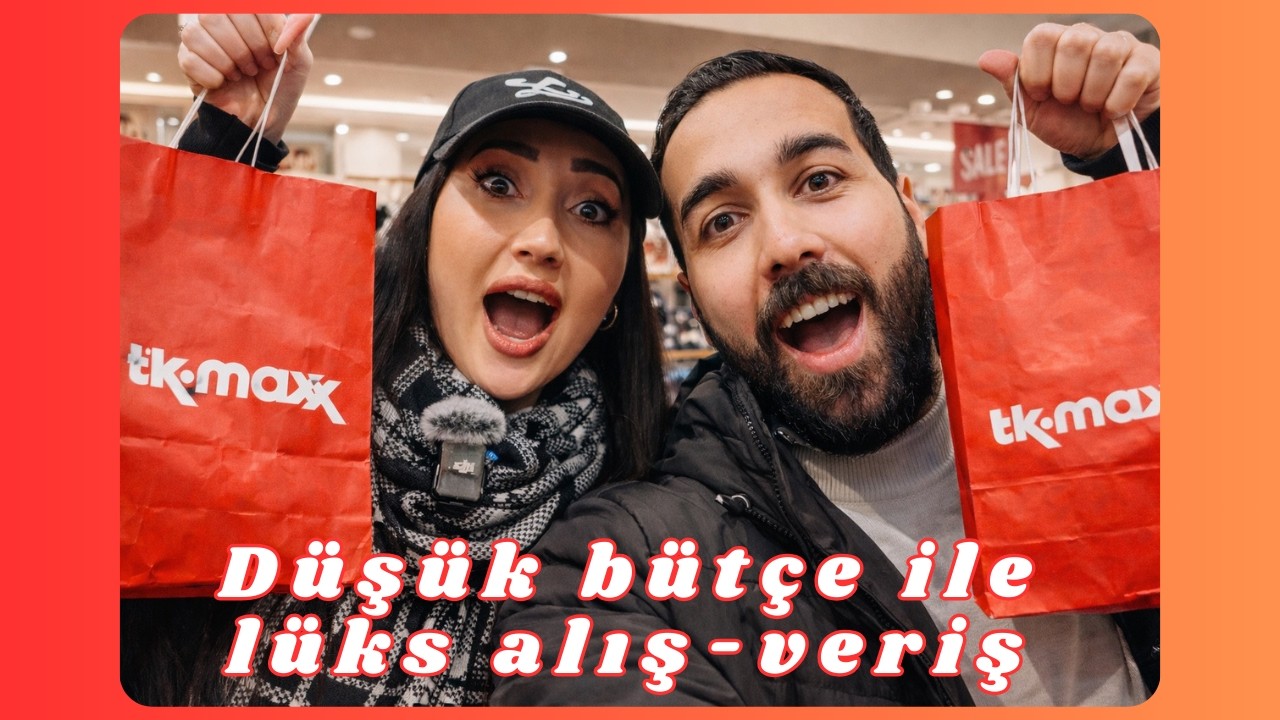 Almanyada düşük-bütçe ile lüks alışveriş! | T.K.Maxx-a gittik, SUDAN UCUZ!