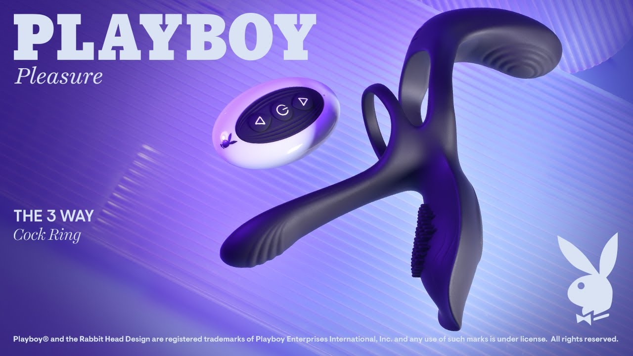 Sex Toy Trade Show Sneak Peek! Playboy The Three Way Couples Vibrating Cock Ring and Enhancer