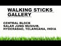 WALKING STICKS GALLERY (94 STILL PHOTOS), SALAR JUNG MUSEUM AS ON (05-06-2016)