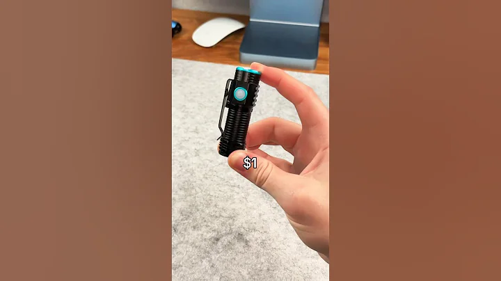 Worlds Brightest $1 Flashlight is CRAZY