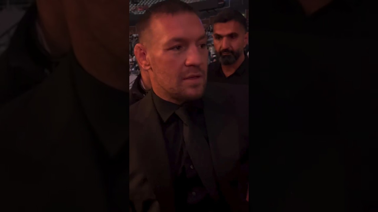 Conor at the BKFC Rome🇮🇹                                      