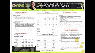 Progress Report FYP II PART II