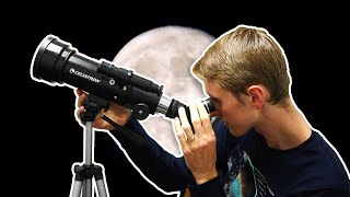 Celestron 70mm Travel Scope Review!