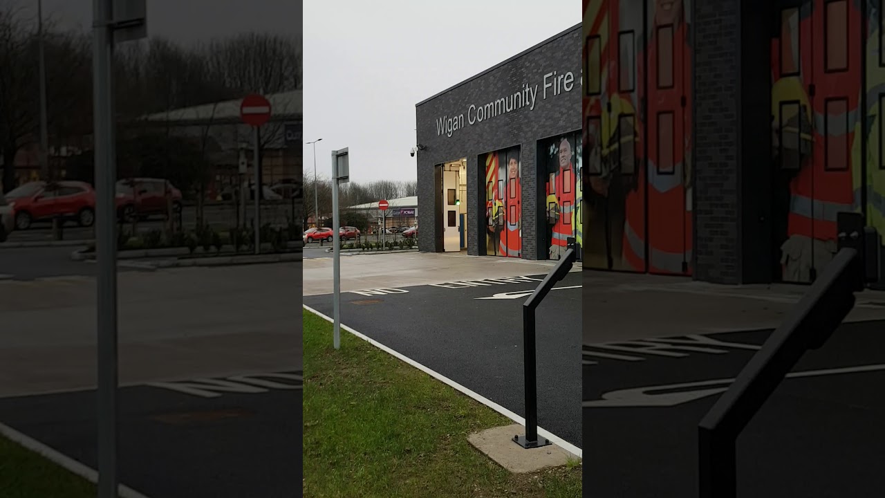 Wigan fire service YouTube