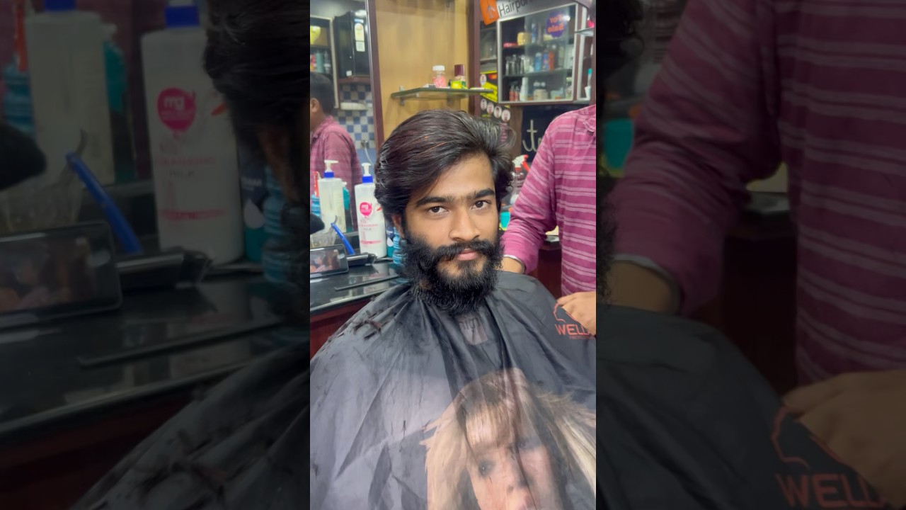 Target kgf hair cutting and beard setting | kgf Rockey bhai hair style in 2025 | 