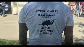 Wheels of Honor Remembers Cade Wolfe