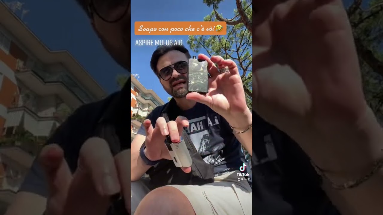 Svapo con poco! Aspire mulus aio! 