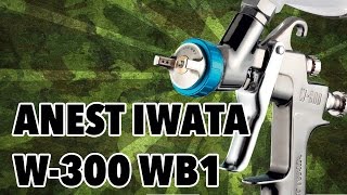 Тест краскопульта Anest Iwata W-300 WB1 | Маленький да удаленький