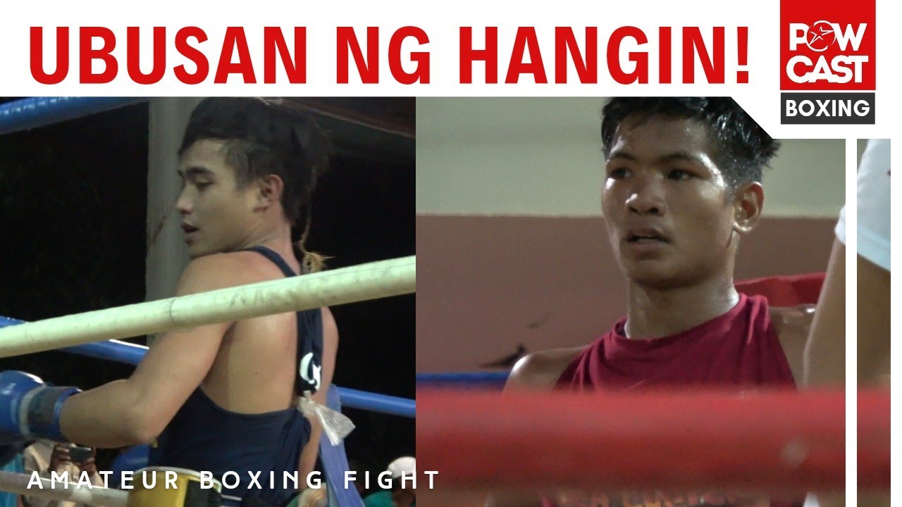 Philippine Amateur Boxing Full Fight | Ubusan ng Hangin