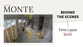 Salon MONTE | Behind the scenes: Time Lapse Build