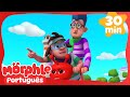 Morphle Family Hide And Seek | Morphle | Cars, Trucks &amp; Vehicles Cartoon | Moonbug Kids