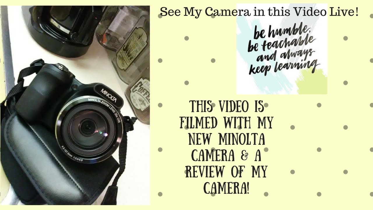 Vicky Camera Life With Vicky - My Minolta Camera Review! See It Here & It's ...