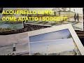 Acquerello tutorial: Come adatto i soggetti fotografici - watercolor (facile - principianti)