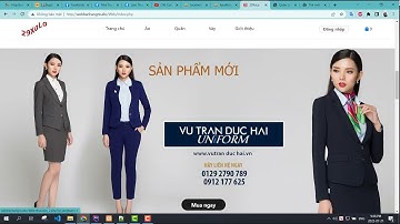 Demo website bán hàng thời trang code thuần php 2023