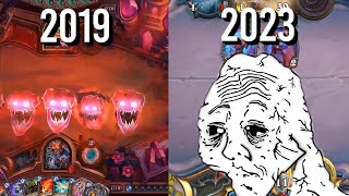 Warrior in 2019 vs Warrior in 2023