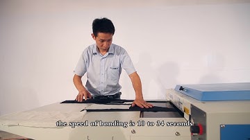 TF600F fusing machine for the fabrics 600mm width