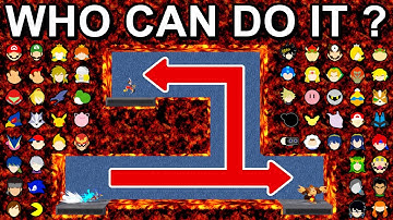 Who Can Make It? Lava YU Tunnel  - Super Smash Bros. Ultimate